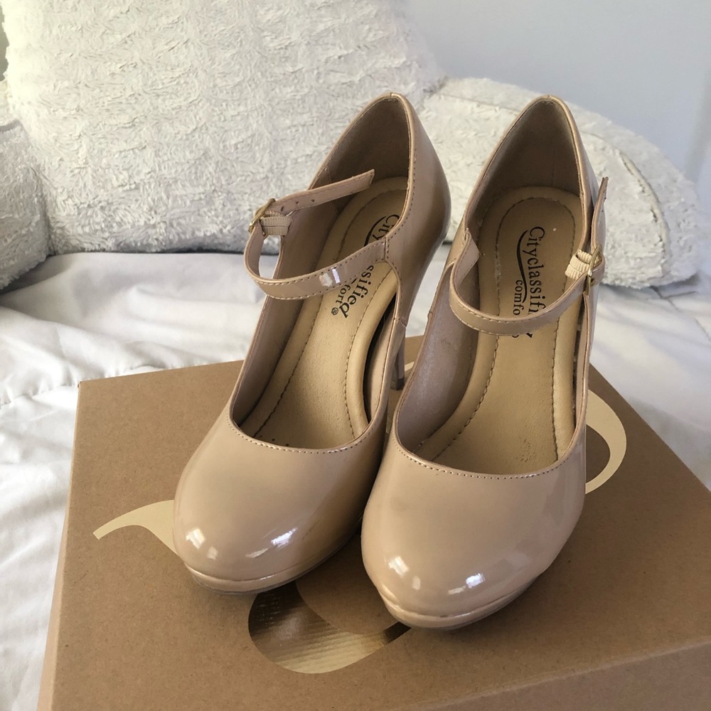 Beige Heels